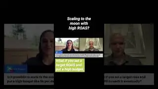 Scaling to the moon while keeping the ROAS high? #googleads #ppc #shorts  #roas #digitalmarketing
