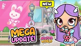 NEW UPDATE **KAWAII DELIVERY TRUCK** IN AVATAR WORLD 😯🌸