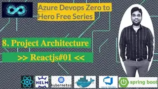 8 Project Architecture Reactjs#01 | Azure Devops Zero to Hero Series with Realtime Projects