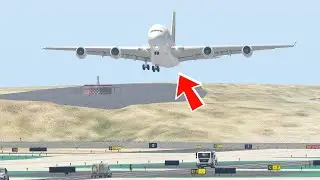 Pilot Saved 412 Passengers With This Amazing Landing | Xplane11