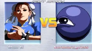 MUGEN - Kuromaru vs Chun Li - Monster Attacks - PC Gameplay