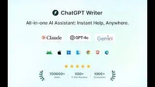 ChatGPT Writer  Browser Extension