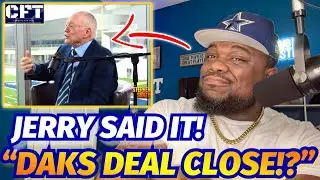 Dak's contract is close! Jerry Jones might have just confirmed it! Cowboys defense will DOMINATE!