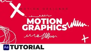 After Effects Motion graphics tutorial 2023