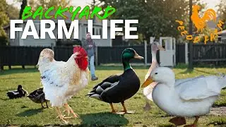 Backyard Farming 101: A Day On My Animal Homestead!