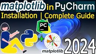 How to Install Matplotlib in PyCharm | Python Package on Windows 10/11 | 2024 Update Complete Guide