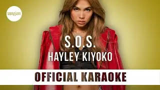 Hayley Kiyoko - s.o.s. (Official Karaoke Instrumental) | SongJam