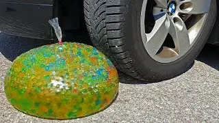 ORBEZZ BALLOON VS CAR, Coca Cola Zero, PowerAde, Fanta, Sprite, Fruko and Mentos Diff Underground