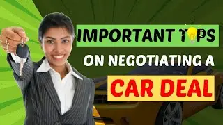 Important Tips On Negotiating A Car Deal