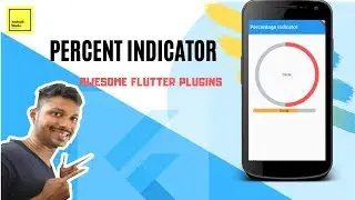 Flutter Percent Indicator Plugin | Awesome Flutter Plugins | Flutter Tutorial