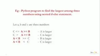 Python - nested if-else statement