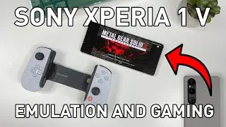 The NEW Sony Xperia 1 V Has Some Serious Emulation Gaming Power!