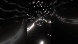 Abstract Background Video 4k TV VJ LOOP NEON Black White Endless Calming Visual ASMR Motion Graphics