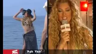 Petek Dinçöz, Aşk Yazı, Klip Arkası