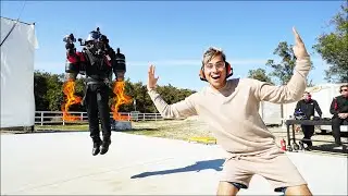 FLYING THE WORLD'S FIRST JETPACK!