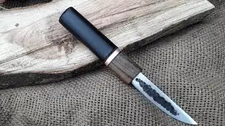 Поковки якутских клинков , обзор ножа .