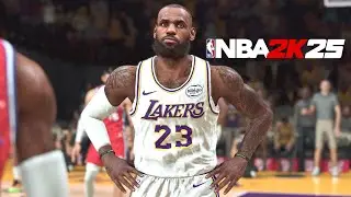 NBA 2K25 | SIXERS vs LAKERS | FULL CONCEPT GAMEPLAY | K4RL