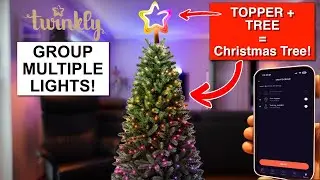 How to GROUP Multiple Twinkly Lights – Control Them All as One!