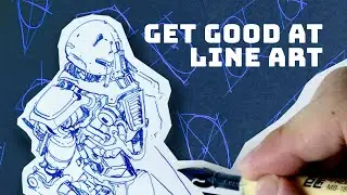 Improve Your Confidence in your Line Art With These 3 Exercises