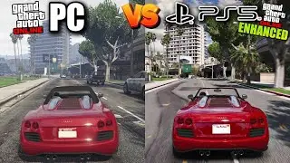 LOS NUEVOS GRÁFICOS DE GTA V PS5 vs PC... HAY UNA GRAN DIFERENCIA!?!!?