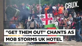 UK Rioters Vandalise Holiday Inn Express Chant Get Them Out As Anti-Immigration Violence Spreads