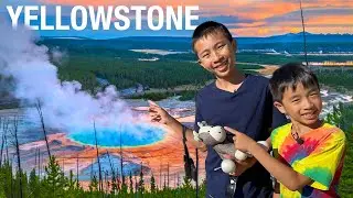 Yellowstone National Park: Lower Loop Itinerary | Grand Prismatic Spring, Old Faithful + More!