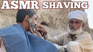 ASMR Fast Beard Shaving but Barber is 100 Year Old!! [ASMR] @Broz_Asmr