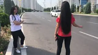 Catching a cab in Ashgabat | Turkmenistan