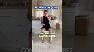 3 Seated Core Exercises. #seniorfitness #chairworkouts #exerciseforbeginners #beginnerfitness