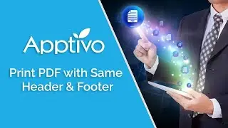 PDF Templates with Same Header & Footer - Apptivo