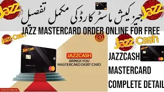 #How to apply online for jazzcash mastercard 2021#jazzcash mastercard conplete detail.