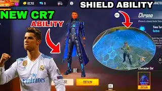 Chrono character free fire | Chrono character ability free fire | free fire new character in ronaldo