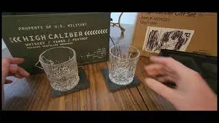 The Best Whiskey Glasses and Tactical Box Titan LSO (EPISODE 4185) Amazon Unboxing  Video