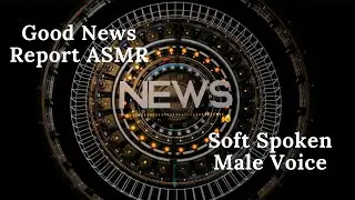 Just Good News ASMR (Deep soft spoken male voice)