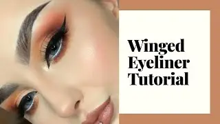 How to do winged eyeliner | TUTORIAL |