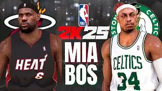 HEAT vs CELTICS | NBA CLASSICS (2011) | NBA 2K25 ULTRA REALISTIC CONCEPT GAMEPLAY | K4RL