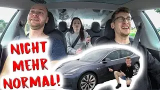 Das erste Mal Tesla! | Geisteskranke Beschleunigung!