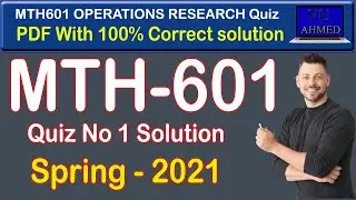 mth601 quiz 1 | mth601 quiz 2021| mth601 quiz 1 2021| mth601 grand quiz