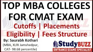 Top MBA colleges accepting CMAT scores | Placements, CMAT Cutoffs, Fees Structure