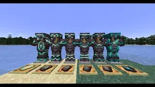 New armor trims in Snapshot 23w12a | Minecraft 1.20