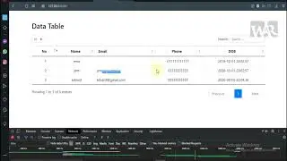 laravel 8 data table / get data / view on table / ordable and searchable/ easy method / source code