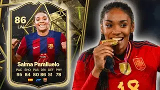 86 Inform Salma Paralluelo is RAPID! 💨 EA FC 24 Player Review