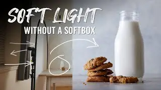 How to Create Soft "Natural" Looking Light for Food Photography WITHOUT a Softbox