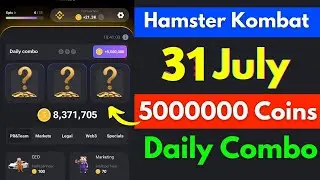 31 july daily combo | hamster kombat daily combo | 31 july daily combo hamster kombat