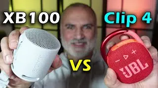 Sony SRS-XB100 vs JBL Clip 4 | Sound test and review