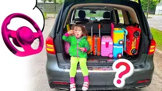 Five Kids A lot of Suitcases Song + More Childrens Songs