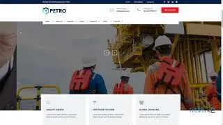 Petro - Industrial Muse Template      Zeke Gladwin