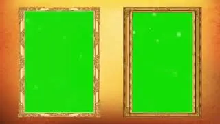 FREE GREEN SCREEN DOUBLE PHOTO FRAME