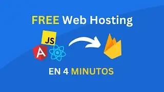 Cómo ALOJAR TU WEB GRATIS con Firebase - Tutorial 2024