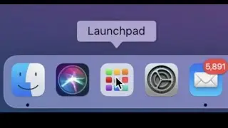 How to Open Launchpad from your toolbar in macOS Big Sur on Mac Desktop